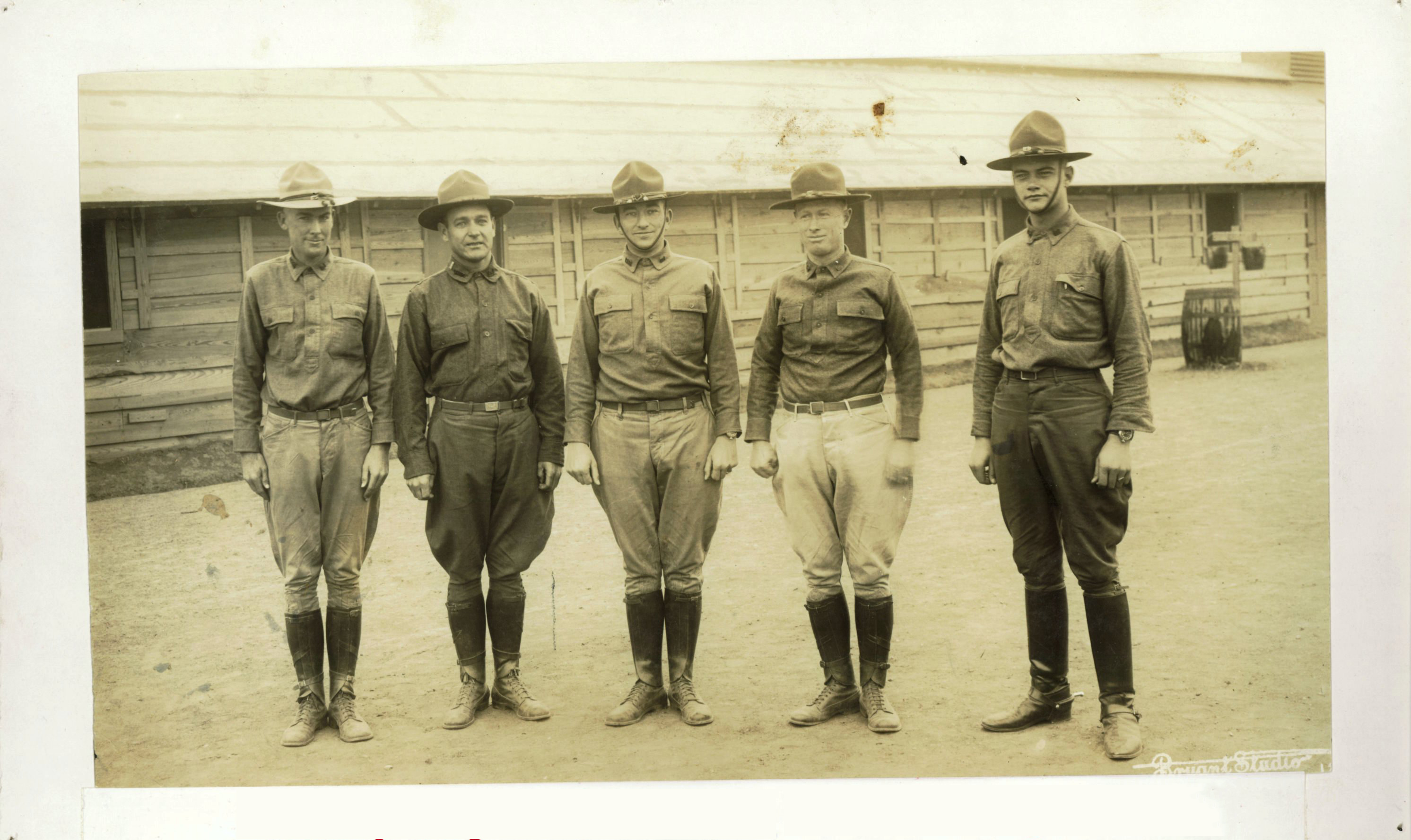 45th Infantry 111th Infantry Regiment Company F Officers 